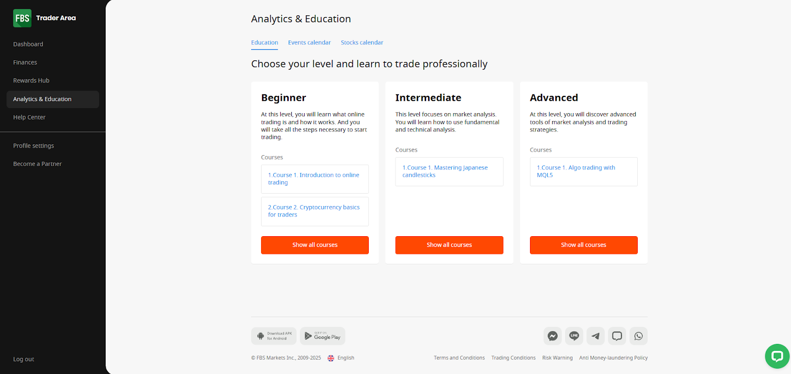 FBS Broker Educational Resources