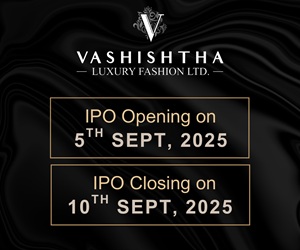 Vashishtha IPO Advertisement