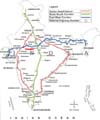 Chittorgarh on Golden Quardilateral Road Project