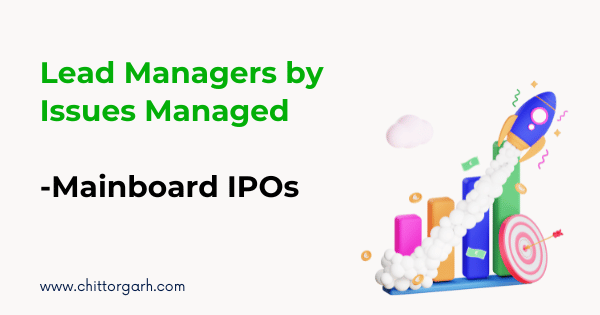 Merchant Bankers by Issues Managed - Mainboard IPOs: 2025