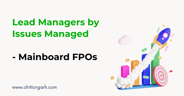 Merchant Bankers by Issues Managed - Mainboard FPOs: 2025