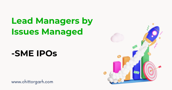 Merchant Bankers by Issues Managed - SME IPOs: 2025