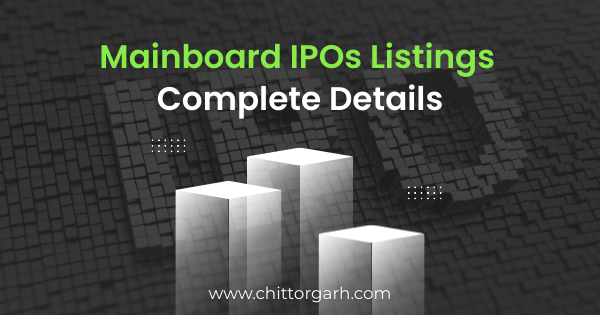 Mainboard IPOs Listing 2025 - Listing Date, Time and Status