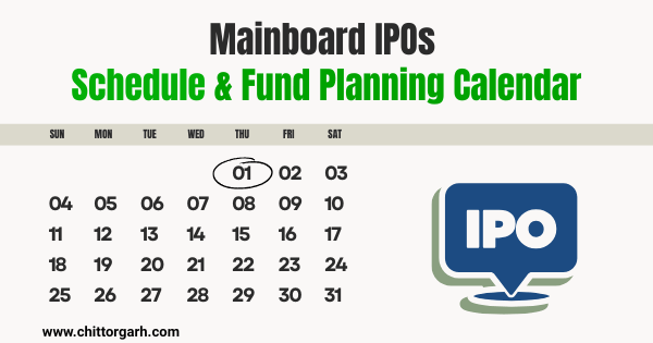 Mainboard IPOs Schedule | Fund Planning Calendar February 2026