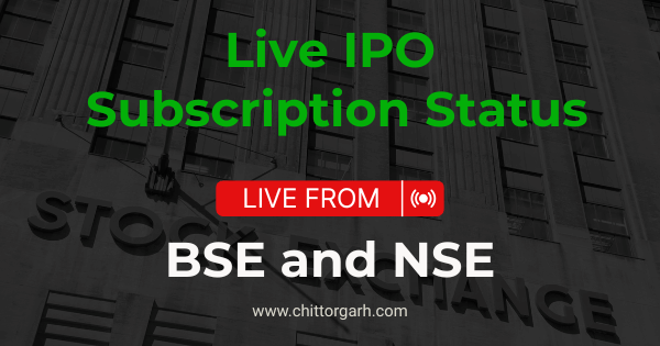 Real-Time IPO Subscription Updates (BSE & NSE) - 2025