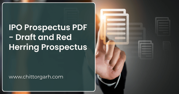 IPO Prospectus List - Draft and Red Herring Prospectus PDF