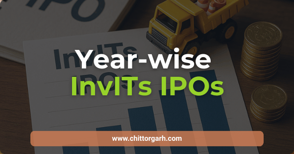 Year-wise InvITs IPOs in India