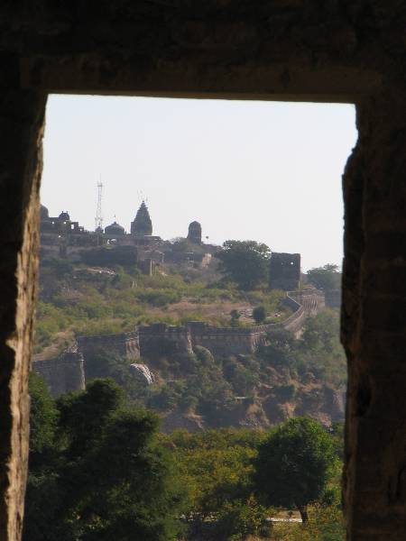 View of Kalika Mata