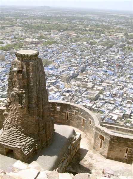 View of City from Hilltop