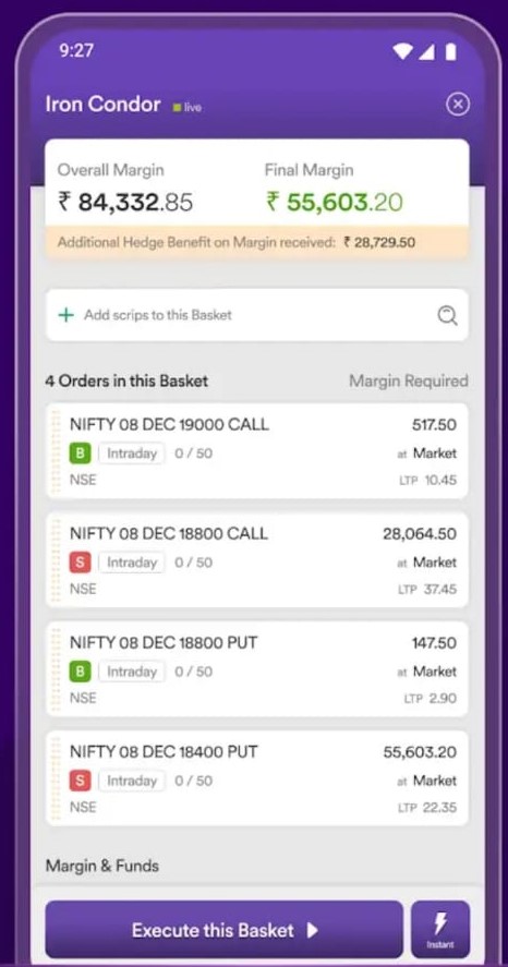 Dhan Options App Demo 1