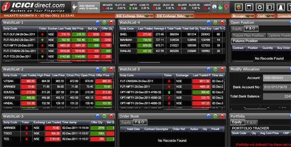 ICICI Trade Racer (Installable Trading Terminal)