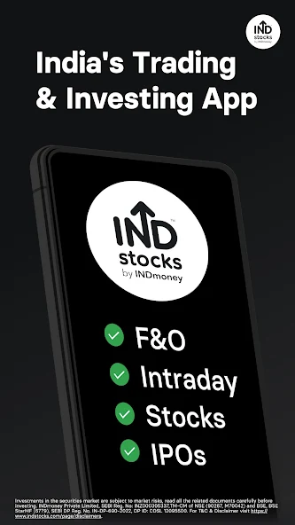 INDstocks Mobile App Demo 1