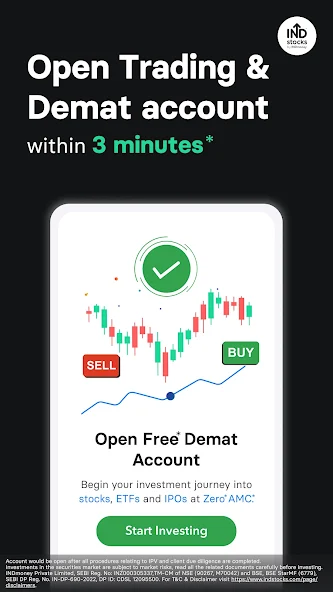 INDstocks Mobile App Demo 2