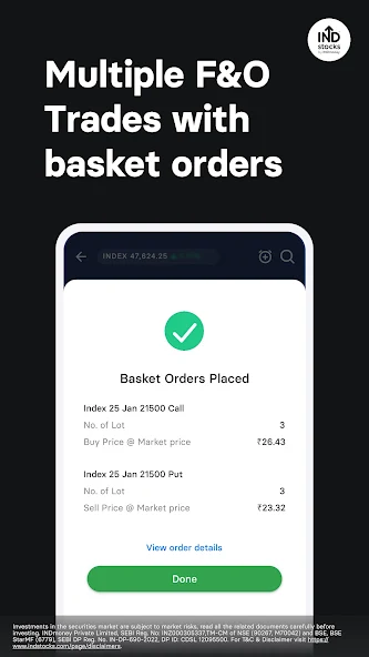 INDstocks Mobile App Demo 4