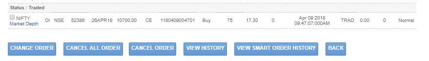 Modify Options Order