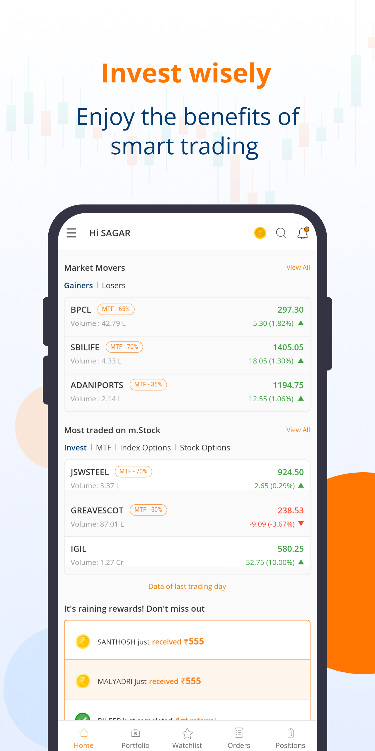 m.Stock Mobile App Demo 8