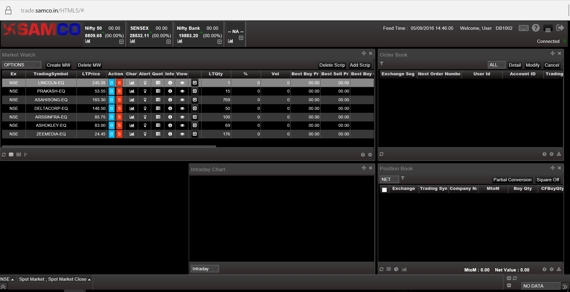 SAMCO Web Xpress