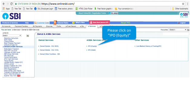 apply IPO online