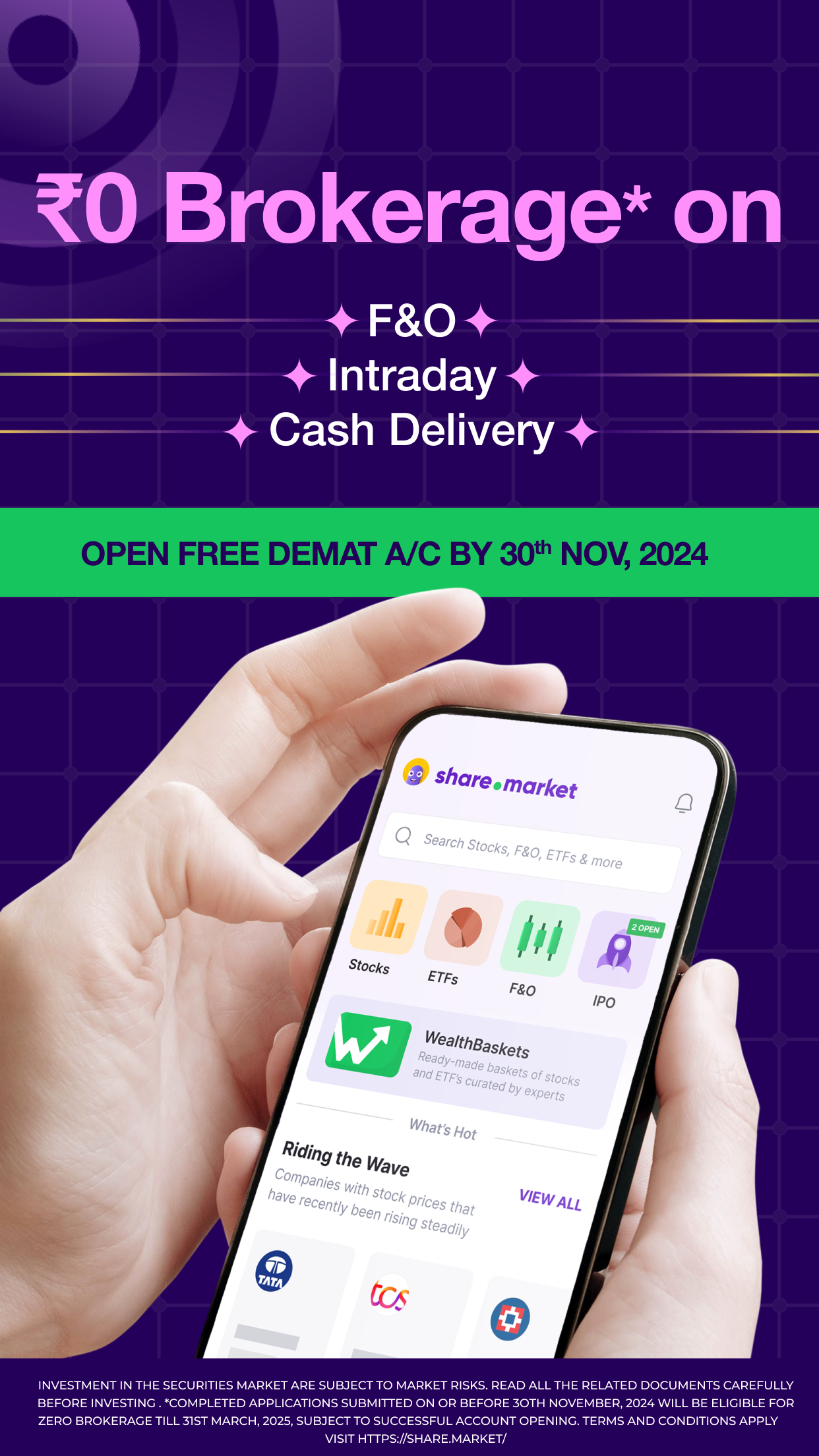 Share.Market Mobile App Demo 01