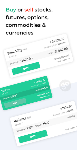 Tradingo Mobile App Demo 1