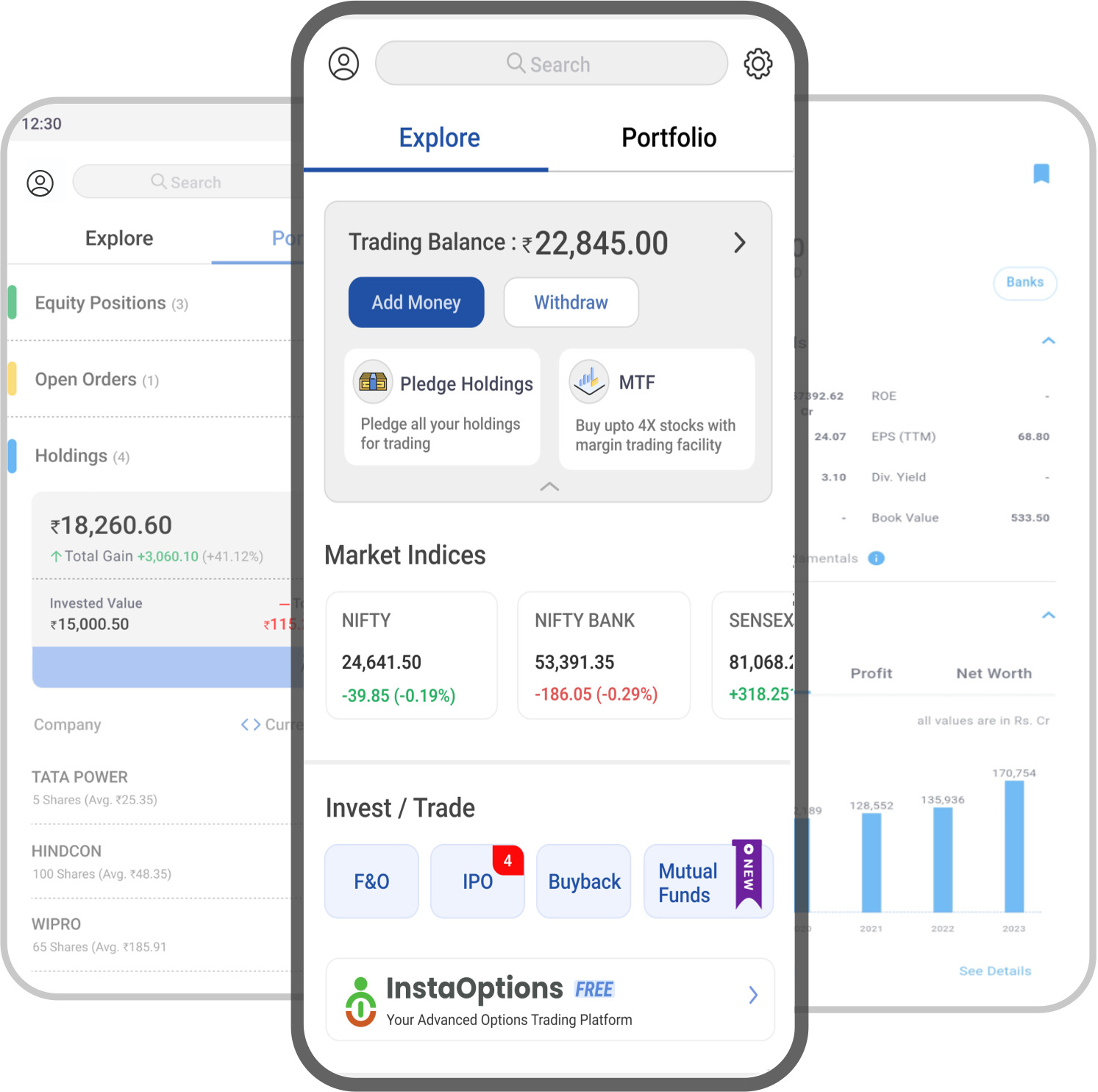 Indiabulls Securities Mobile App Demo 1